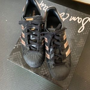black rose gold adidas